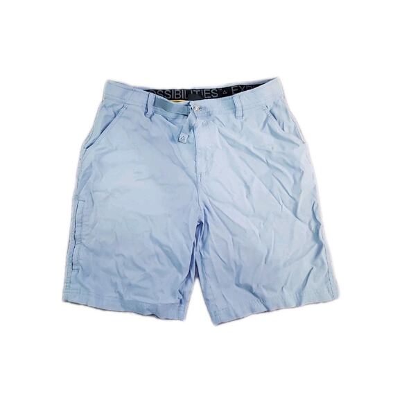 Gerry Other - Gerry Shorts Mens Sz 34 Gray Nylon Stretch Hiking Belted Outdoor Pockets Za1-56